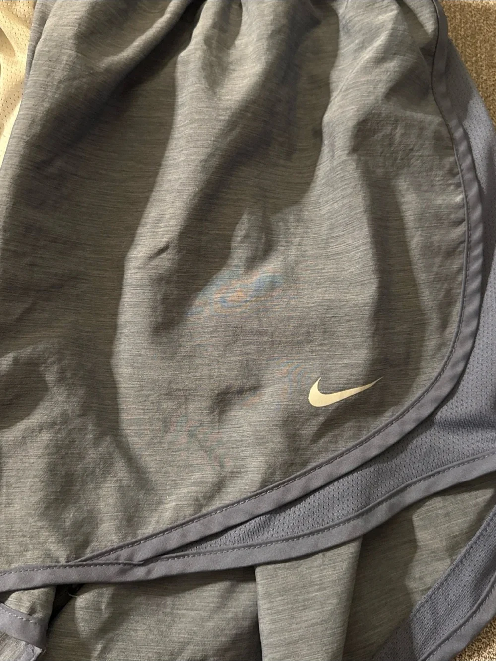 NIKE LOT OF 2 BLUE WOMENS XL RUNNING ATHLETIC SHORTS EUC